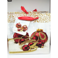 Mirdzošs un stingrs dāvanu maisiņš 